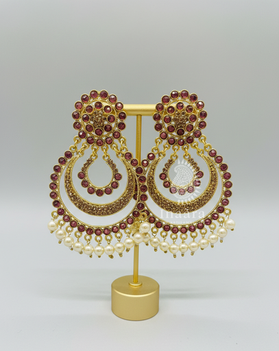 Jhumka Earring-Blue (copy)