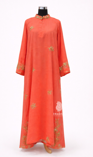 Jalabiya Orange- size M