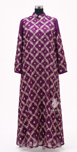 Jalabiya Purple- size M
