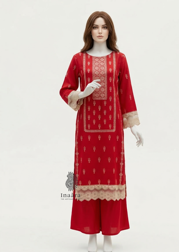 Pakistani Kurta Set/2pc-Pink (copy)