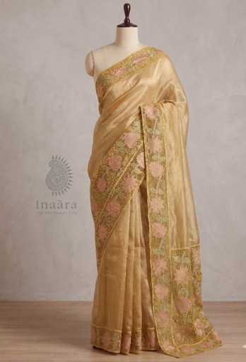 HandWoven Saree Tusser Silk