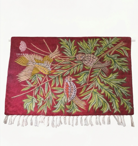 [inaara_sp00343] Animal patterned tapestry (3x2 feet)