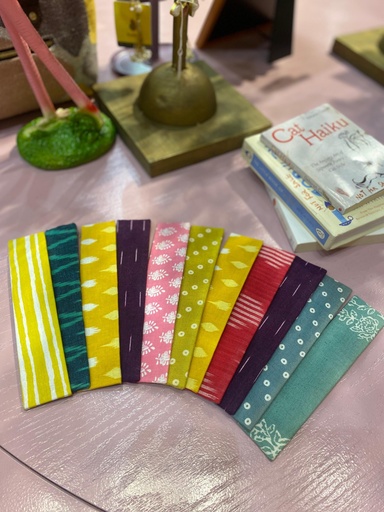 Handmade Paper Bookmarks (Bklt/15pcs) (copy)