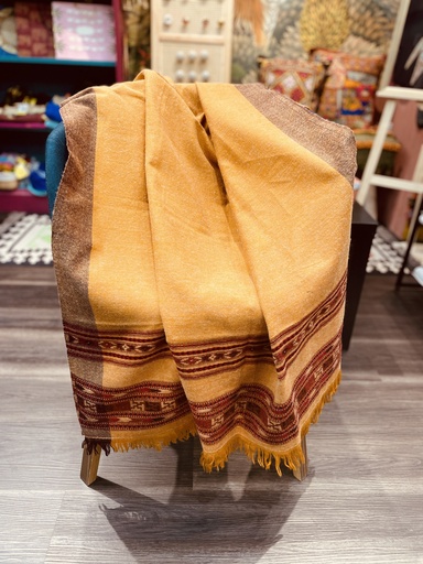 Blended Wool Full Shawl2