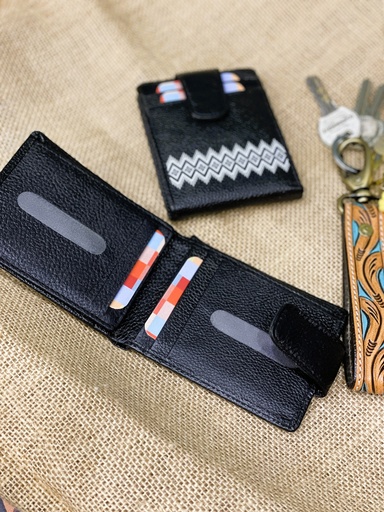 Handmade Leather Wallet-Black