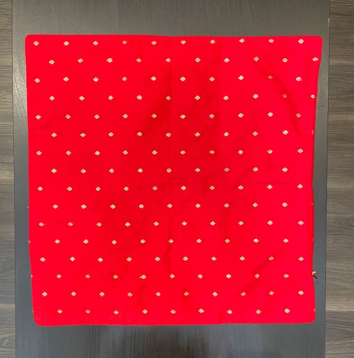 Polka Dots Cushion Cover-Red