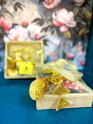 Jute Gift Hamper Basket 6x6