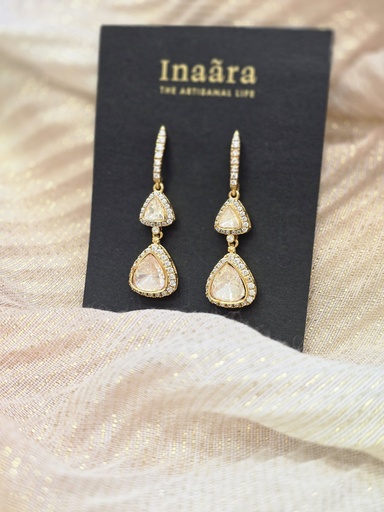 Gold-Plated Kundan Earrings (copy)