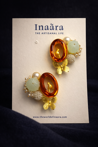 Handcrafted Floral Stud Earrings (copy)