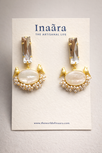 Handcrafted Athena Dangler Earrings