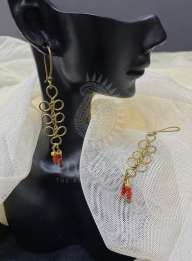 Dhokra earrings