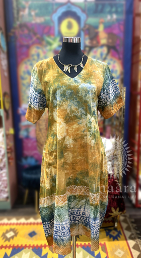 Daniya Dress- Yellow