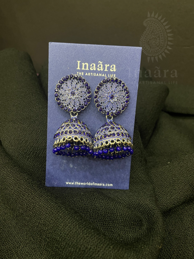 Jhumka Earring-Red (copy)