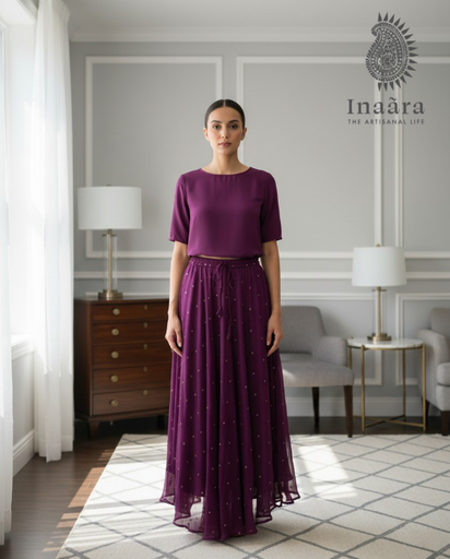Anya Skirt- Purple