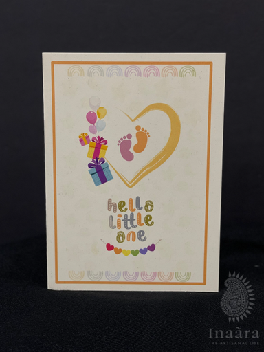 Hello Little One Greeting Card