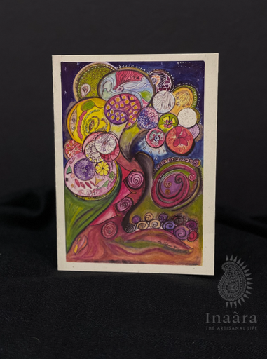 Trees Of Bounty Greeting Card