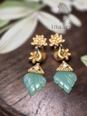 Mayuri Danglers - Soft Green