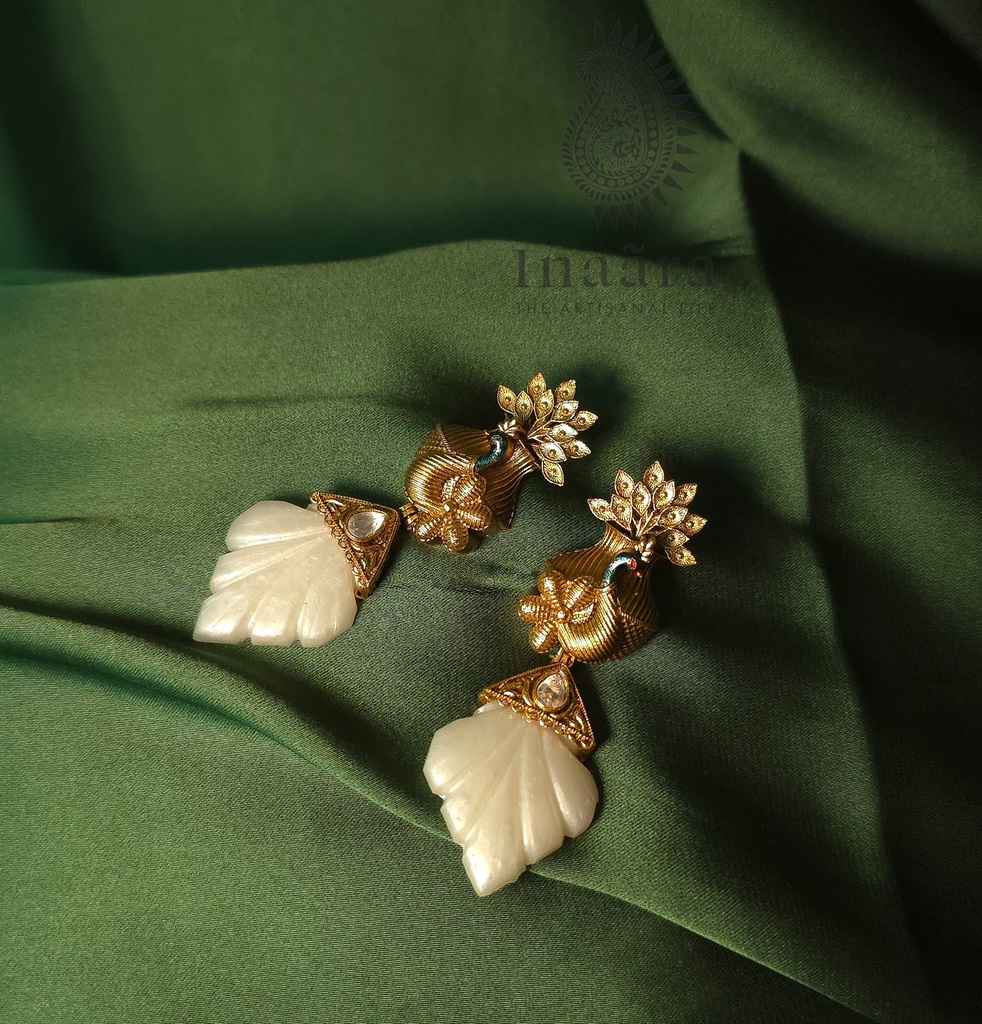 Mayuri Danglers - White