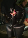 Titli Studs - Fuschia