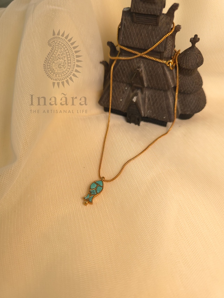 Turquoise Nemo Pendent