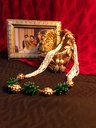Beaded Short Mala with Pearl Strands