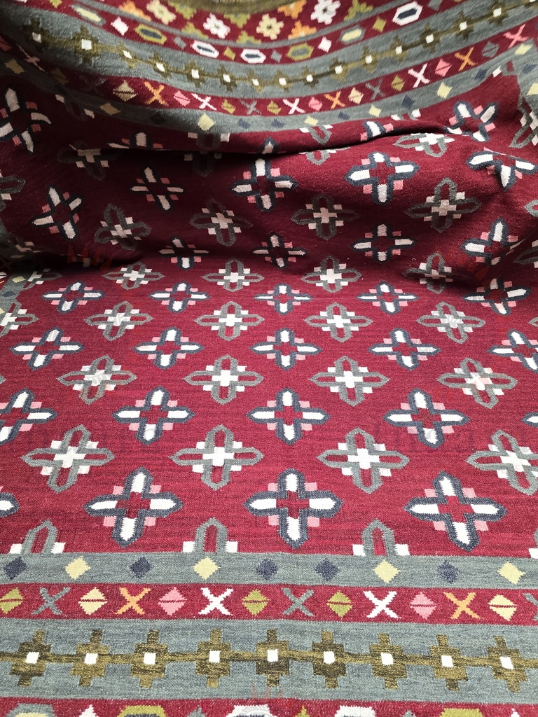 Zaytun Al Adham Handwoven Dhurrie