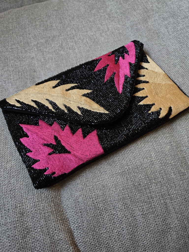 Bling Pink Clutch Bag