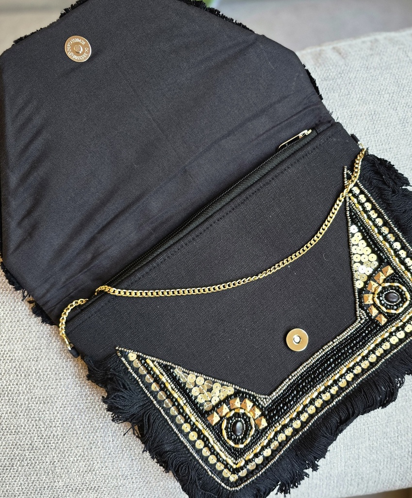Swan Boho Clutch Bag