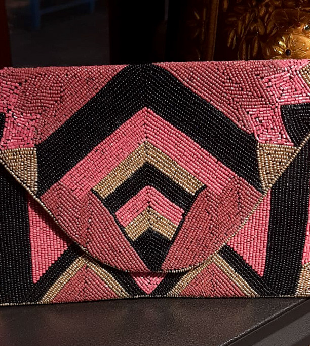 Pink Clutch Bag