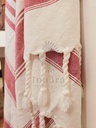 Manjadi Handwoven Towel - Bhoōmi Collection