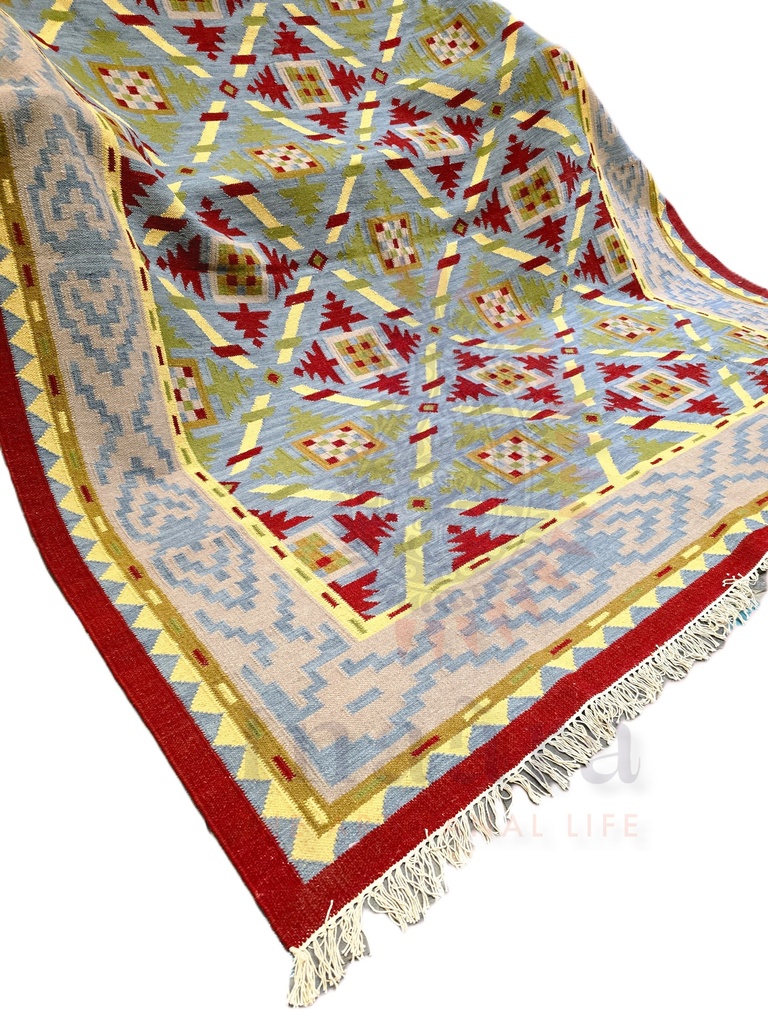 Pattiyan Handwoven Dhurrie