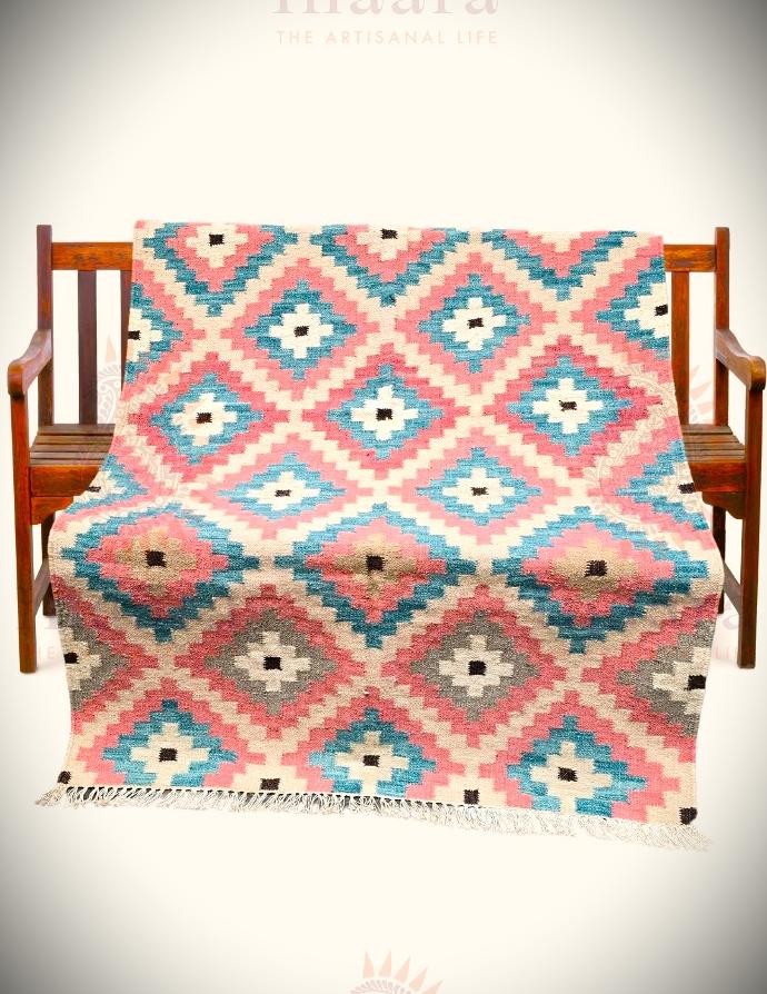 Geometric Pattern Dhurrie