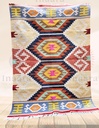 Geometric pattern Hand knotted rug(6x4 feet)