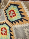 Geometric pattern Hand knotted rug(6x4 feet)