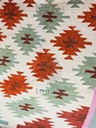 Geometric pattern Hand knotted rug(6x4 feet)
