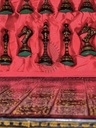 Handcarved Brass Chess Set