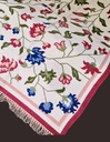 Khushboo Handwoven Dhurrie  - Rose