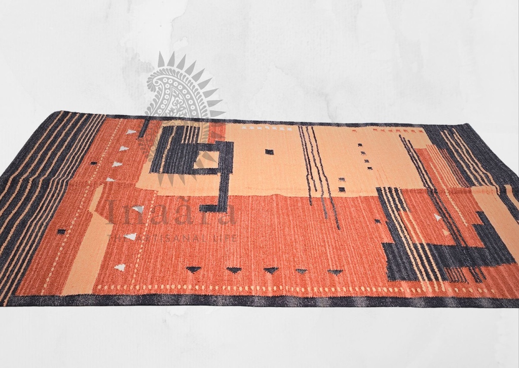 Lava Ash Handwoven Rug