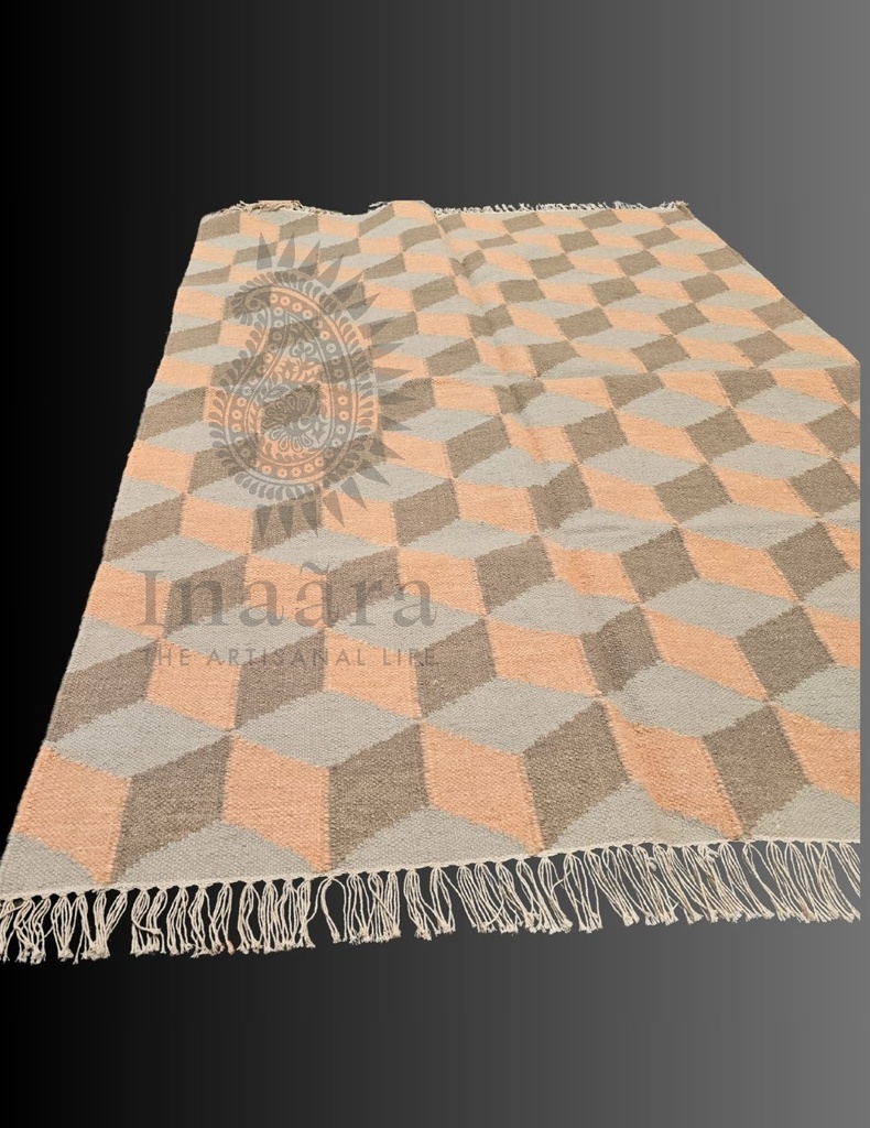Lava Ash Handwoven Rug