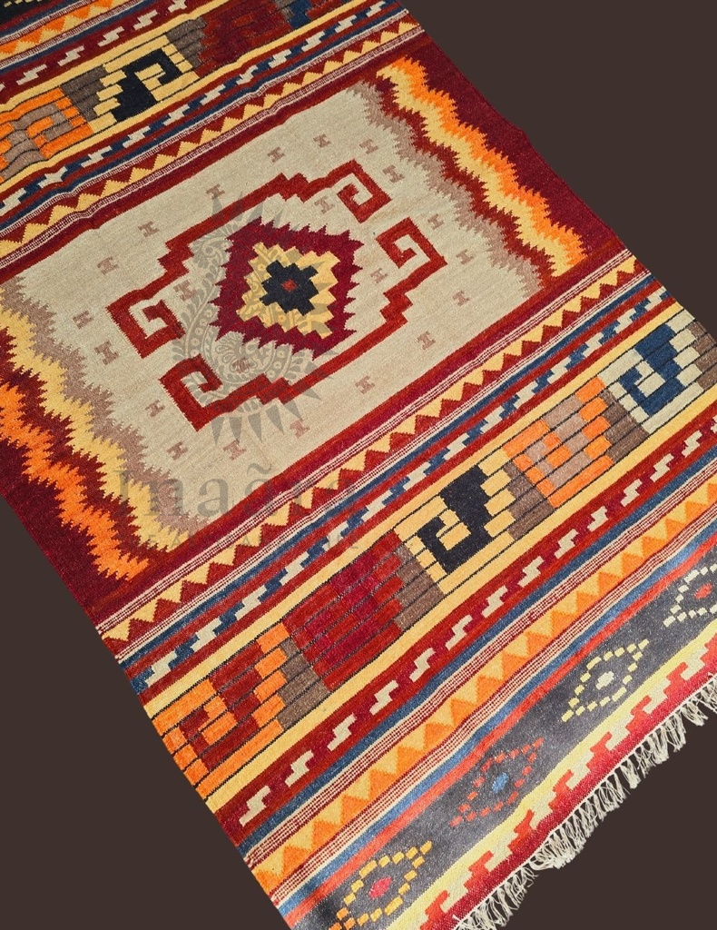 Agni Handwoven Dhurrie