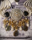 Opulent Labrodite Choker Set