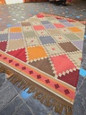 Patanga Handwoven Dhurrie - Green