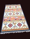 Candy Cane Handwoven Dhurrie