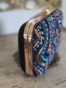 Blue Robin Envelope Clutch