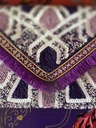 Orchid Dottyback Boho Clutch Bag