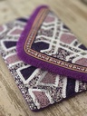 Orchid Dottyback Boho Clutch Bag