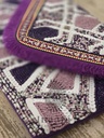 Orchid Dottyback Boho Clutch Bag