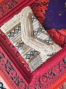 Al Sadu Boho Clutch Bag with Fringes