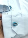 Cappadocia Blue & Silver- Cufflinks
