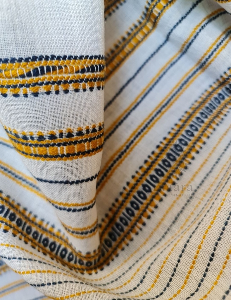 Fine Wool Kutchi Shawl